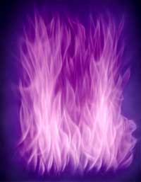 I AM amazing affirmations violet fire